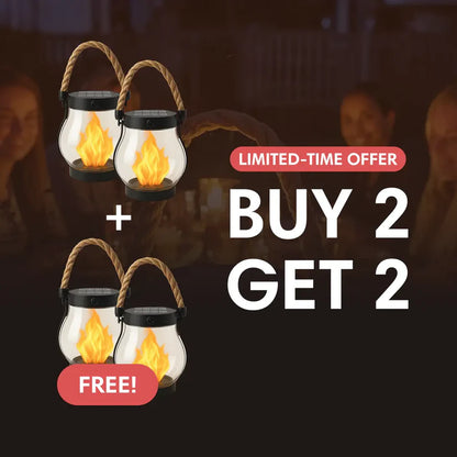 🔥 Schlussverkaufspreis | Im Dunkeln leuchtende Solarlaterne